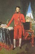Jean-Auguste Dominique Ingres Portrat Napoleon Bonapartes als Erster Konsul painting